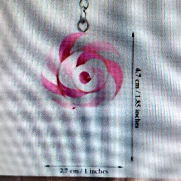 Swirl Lollipop Earrings - Picture 5 of 5